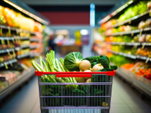 Dans cet hypermarché, les chariots se bloquent au-delà des limites du parking !