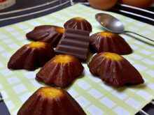 Madeleines enrobage chocolat