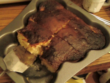 Cake aux pommes et fromage blanc