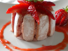 Mini charlottes aux fraises