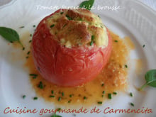 Tomates farcies à la brousse