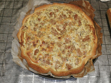 Tarte au thon et Boursin