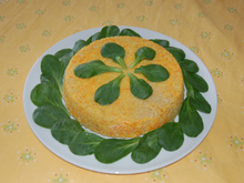Flan de carotte et quinoa