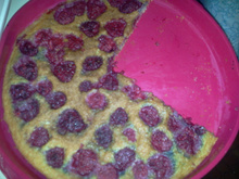 Gateau à la framboise