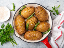 Pommes de terre hasselback