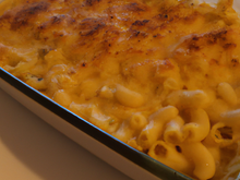 Gratin de macaronis au poisson