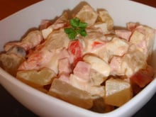 Salade piémontaise au jambon