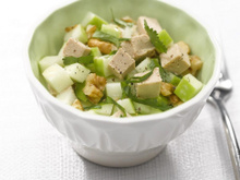 Tartare de pomme verte au Fleuron de Canard