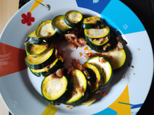 Courgettes au requin bleu