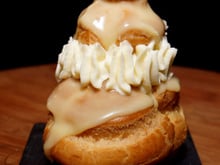 Religieuse rhum vanille