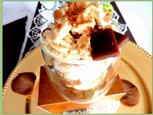 Mousse caramel aux pommes