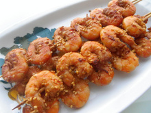 5 brochettes délicieusement parfumées au curry