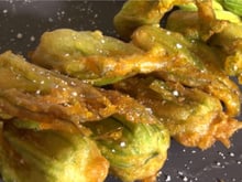 Beignets de fleurs de courgettes