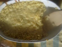 Gratin de pâte aux lardons