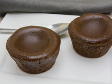 Petits fondants au chocolat sans beurre et sans gluten