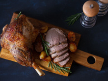 Gigot d'agneau en marinade aux épices