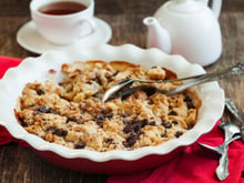 Crumble au chocolat fondant