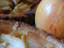 La tarte aux pommes, caramel au beurre salé