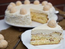 Gâteau aux Raffaello