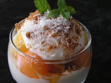 Tiramisu créole au melon
