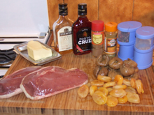 Magrets de canard aux figues et aux abricots