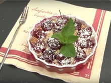 Clafoutis gourmand aux cerises