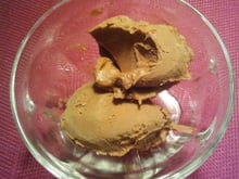 Crème glacée au Nutella sans sorbetière