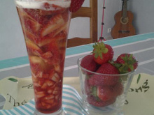 Coupe panach'fraises