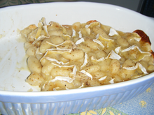 Gnocchis gratinés au camembert