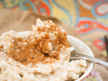 Riz au lait aux raisins