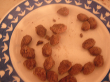 Amandes grillées au chocolat au lait