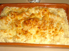Gratin de chou-fleur au gruyère et à la béchamel