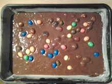 Brownies aux smarties