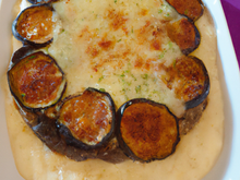 Soufflé d'aubergines