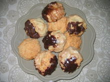 Biscuits aux amandes et à la noix de coco