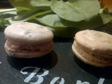 Macaron oseille foie gras