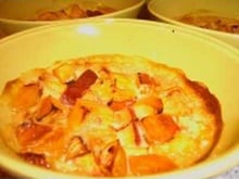 Nectarines en gratin