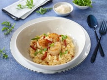 Risotto au chorizo et Saint-Jacques