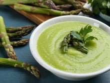 Crème d'asperge froide