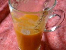 Velouté de courge muscade avec une pointe de crème