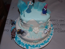 Gâteau reine des neiges