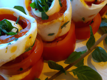 Rouleau tomate mozarelle