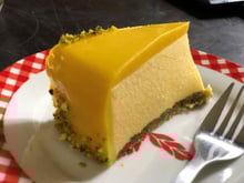 Bavarois à la mangue