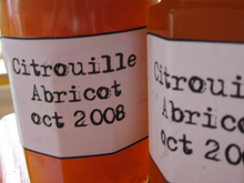 Confiture de potiron de deux façons