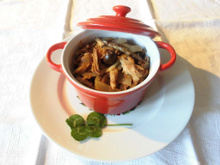 Emincé de poulet au miel et aux épices