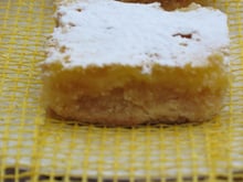 Petits carrés au citron