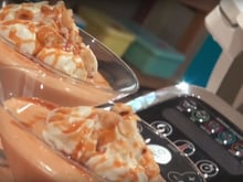 Crèmes dessert au caramel beurre salé au Companion