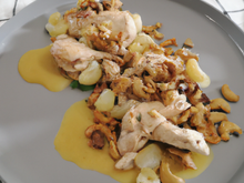 Poulet express citronelle et noix de cajou