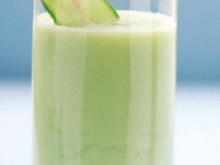 Gaspacho de concombre frais
