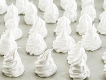 La meringue italienne moins sucrée